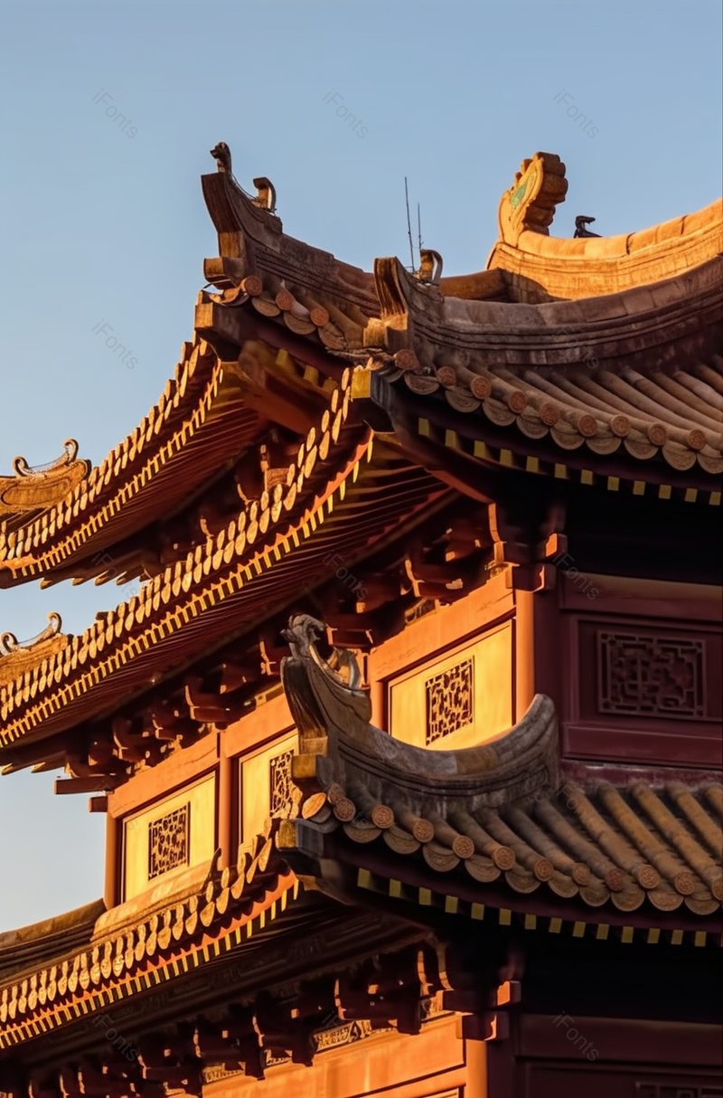 古建筑屋檐实拍摄影图,高清,摄影图,摄影图片,图片大全,摄影图免费下载